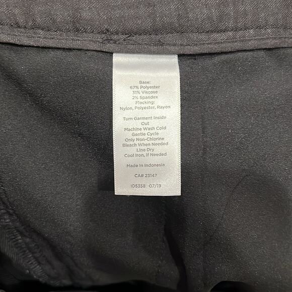 Black Polka Dot Women's Pants - Picture 8 of 10